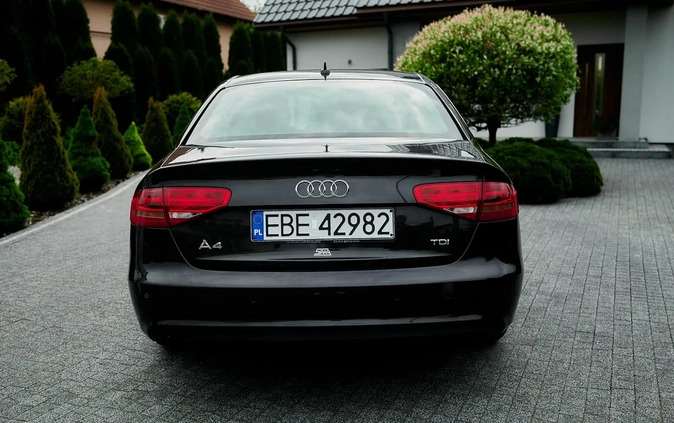 Audi A4 cena 49900 przebieg: 190000, rok produkcji 2013 z Bełchatów małe 137